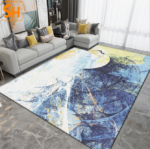 Thảm trang trí showroom loang màu hiện đại PM1