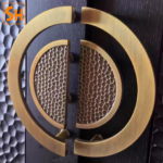 Tay nắm cửa đôi phong cách Á Đông HY0236