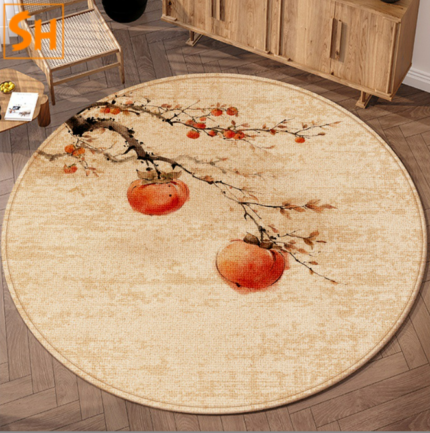 Thảm Tròn phong cách nghệ thuật Thủy Mặc DG2840