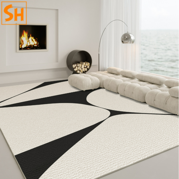 Thảm decor không gian nghĩ dưỡng tinh giản LN2125