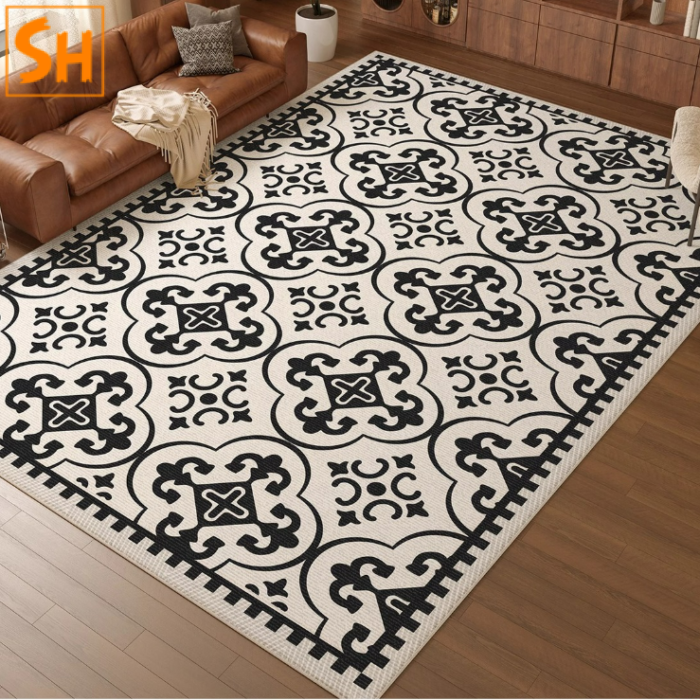 Thảm decor phong cách Bohemian hiện đại LN2511