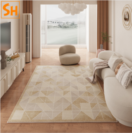 Thảm lông polyester mềm mại chống trượt JR0204