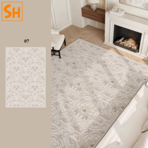 Thảm phòng ngủ màu kem thanh lịch DN1411 15