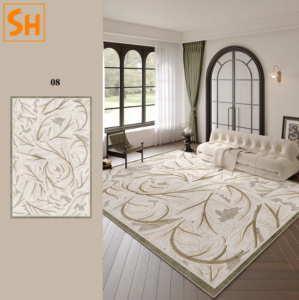 Thảm phòng ngủ màu kem thanh lịch DN1411 16
