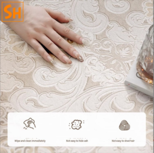 Thảm phòng ngủ màu kem thanh lịch DN1411 20
