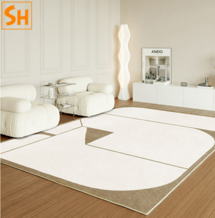 Thảm trải sàn cao cấp màu kem LN2105