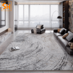 Thảm nội thất trừu tượng phong cách Ý SB3010