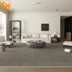 Thảm trơn phòng khách tối giản hiện đại DH3913
