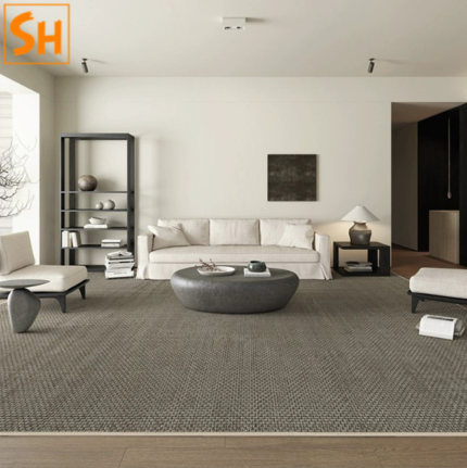 Thảm trơn phòng khách tối giản hiện đại DH3913