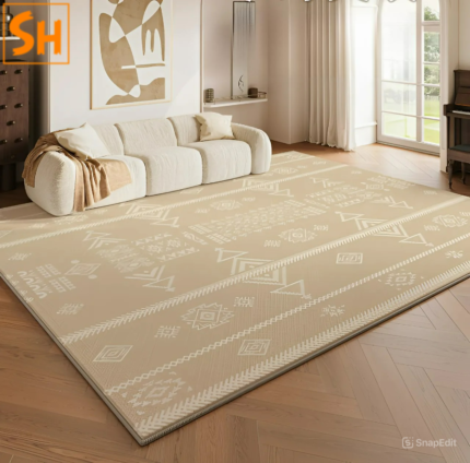 Thảm phòng ngủ phong cách Boho Vintage JL0415