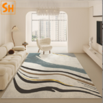 Thảm sàn họa tiết trừu tượng nghệ thuật YS0421
