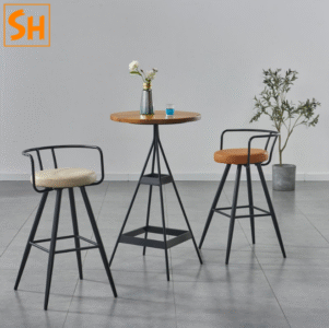 Ghế quầy bar Nordic quán trà sữa cà phê BOF10