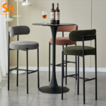 trang trí bàn ăn ghế quầy bar bếp đảo – ghế quầy bar BOF40 phối cùng bàn đảo bếp 2026