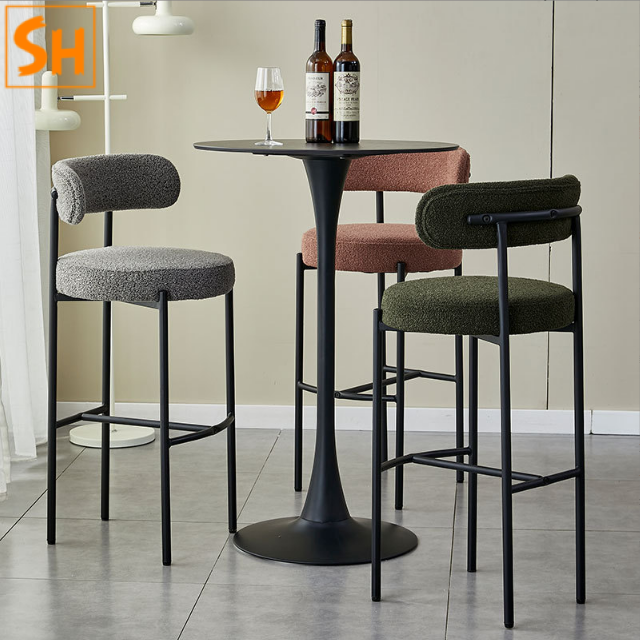 Ghế quầy bar phối bàn đảo bếp BOF40 2026 trang trí bàn ăn ghế quầy bar bếp đảo – ghế quầy bar BOF40 phối cùng bàn đảo bếp 2026