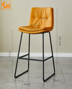 Ghế quầy bar sang trọng Nordic BOF33-1 9