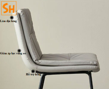 Ghế quầy bar sang trọng Nordic BOF33-1 15