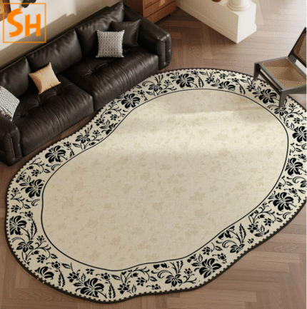 Thảm họa tiết decor trang trí phòng ngủ JR0604