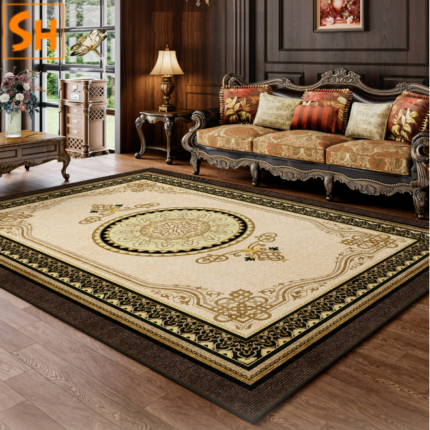 Thảm lót ghế sofa phong cách Retro LN6525