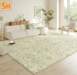 Thảm lót sofa xanh mát phong cách Minimalist LN6620