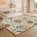 Thảm trải sàn Vintage hoa lá cổ điển SF2306