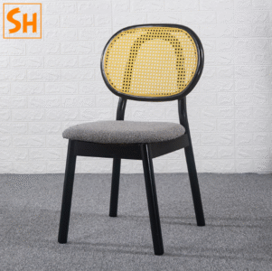 Ghế ăn gỗ nguyên khối phong cách Bắc Âu BOTS01