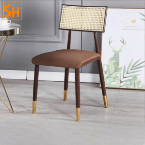 Ghế ăn mây thiết kế tối giản Bắc Âu BOTB14