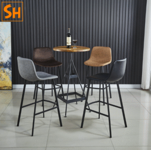 Ghế quầy bar bằng sắt Bắc Âu BOTN25