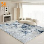 Thảm phòng khách họa tiết loang nghệ thuật GA3993