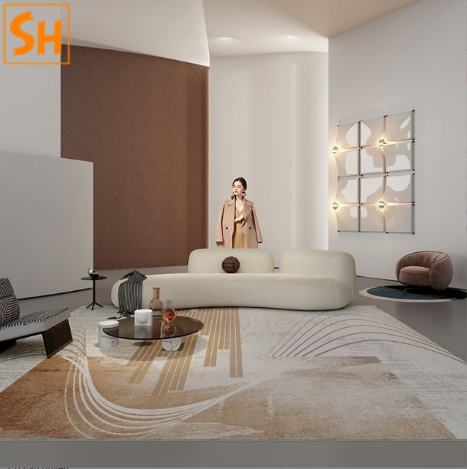 Thảm phòng ngủ cao cấp kiểu Ý DO7543 01 Thảm phòng ngủ cao cấp kiểu Ý DO7543