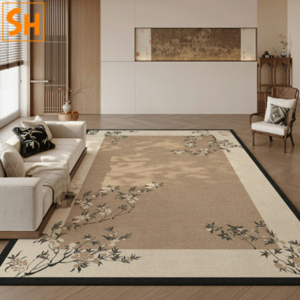 Thảm trải phòng ngủ nét đẹp Á Đông JR0702