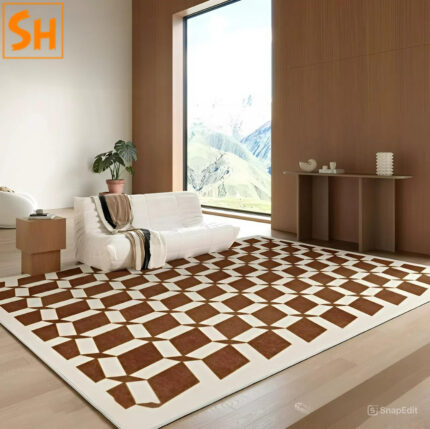 Thảm trải sàn họa tiết 3D hiện đại DH2803