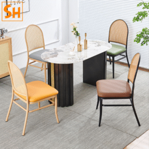 Ghế mây cổ điển nhà hàng khách sạn BOTB23