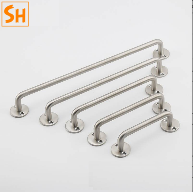 Tay nắm tủ bằng đúc thép không gỉ 304 ZZ0410 11 Tay nắm cửa tủ lớn thép không gỉ 304 ZZ0410