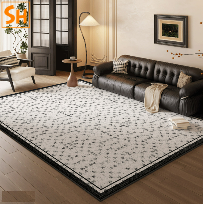 Thảm trải bàn cà phê họa tiết thanh lịch JR0809 4 Thảm trải bàn cà phê họa tiết thanh lịch JR0809