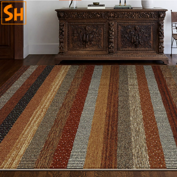 Thảm trải sofa phòng khách Retro cổ điển GA0209 1 Thảm trải sofa phòng khách Retro cổ điển GA0209