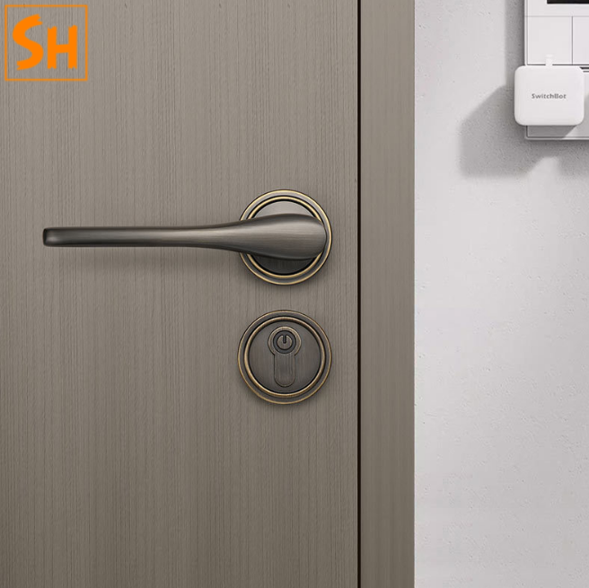 Khóa cửa bằng đồng thau kiểu Mỹ hiện đại F061 2 Khóa cửa bằng đồng thau kiểu Mỹ hiện đại F061