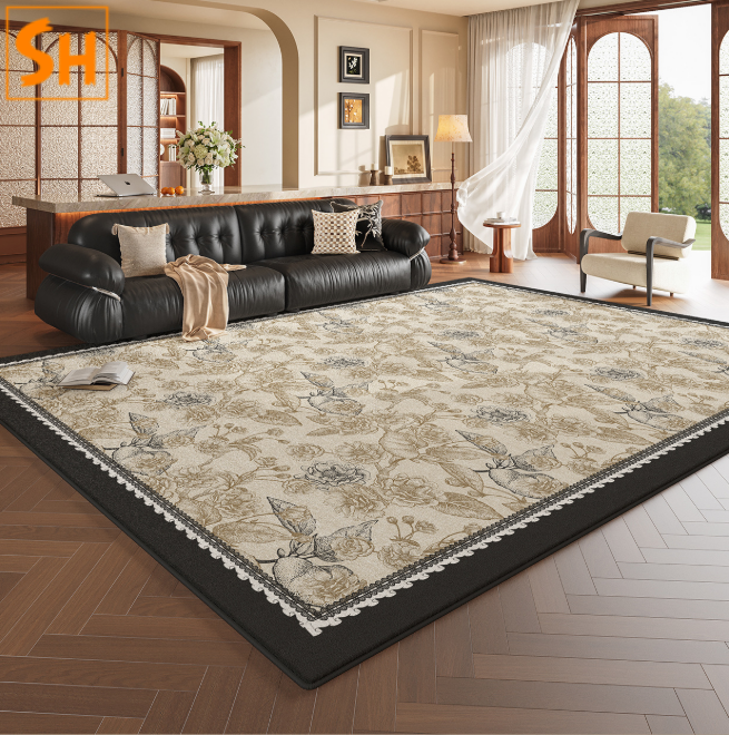 Thảm phòng khách cao cấp họa tiết vintage JR0912 6