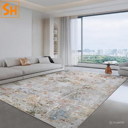 Thảm trải lót ghế sofa họa tiết trừu tượng TF66A