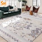 Thảm trang trí phòng khách phong cách Morocco DK2056