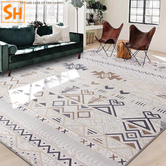 Thảm trang trí phòng khách phong cách Morocco DK2056 1 Thảm trang trí phòng khách phong cách Morocco DK2056