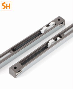 Phụ kiện ray trượt 2 cánh giảm chấn tủ quần áo YG228 15