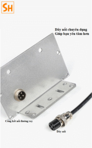 Phụ kiện ray trượt cửa lùa cánh phẳng bằng điện BTS-CAD 12