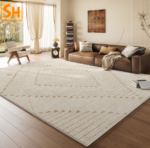 Thảm lót sàn tông màu Beige thanh lịch JR0911
