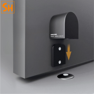 Chặn cửa hít nam châm chống va đập DFL-P800