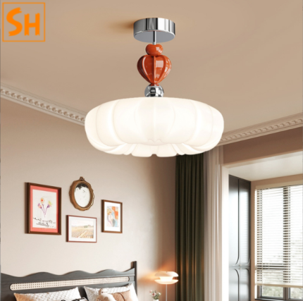 Đèn trần phòng ngủ phong cách cổ điển Pháp ZH2712