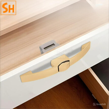 Tay nắm tích hợp khóa ngắn kéo cao cấp P1282