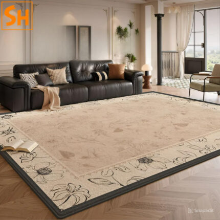 Thảm trang trí phòng khách họa tiết Vintage JR1208