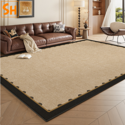 Thảm trang trí viền đen sang trọng JR0229