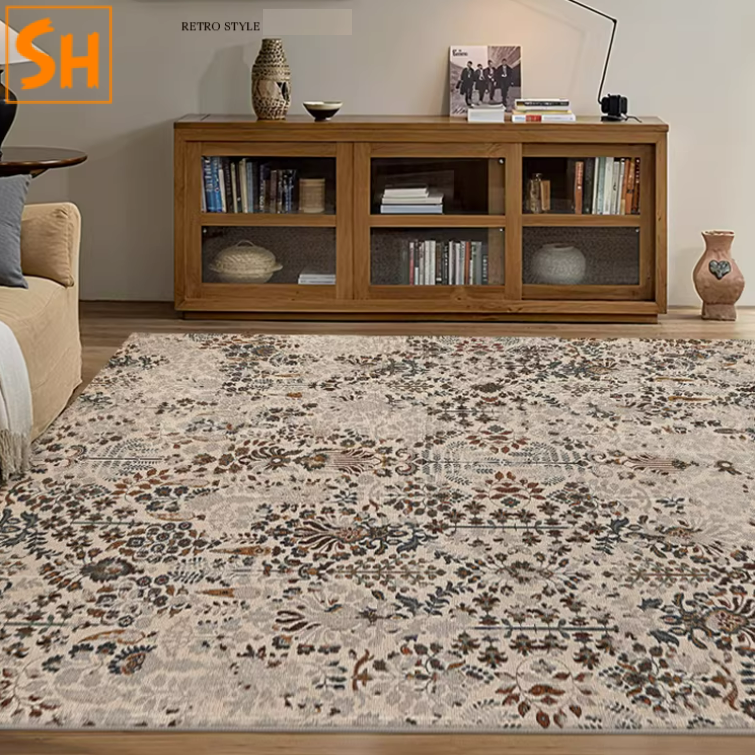 Thảm họa tiết hoa văn cổ điển tinh xảo GA0901 6 Thảm họa tiết hoa văn cổ điển tinh xảo GA0901