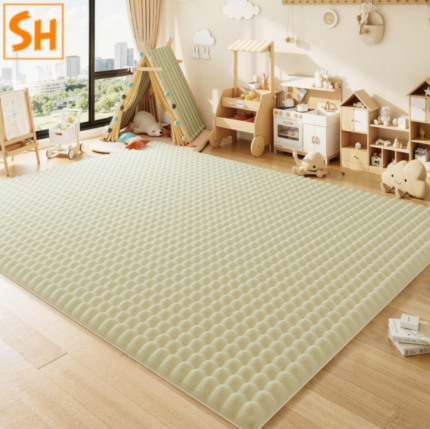 Thảm lông dập nổi 3D trang trí không gian DN2726